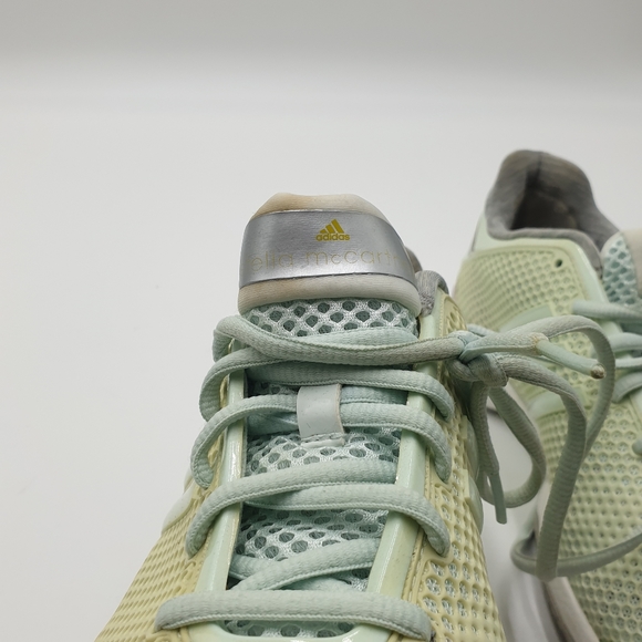 ⬇️$55⬇️AUS9 Adidas By Stella McCartney Mint Green Runners Sneakers - Picture 9 of 11